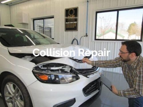 collision repair tile for Bates Collision